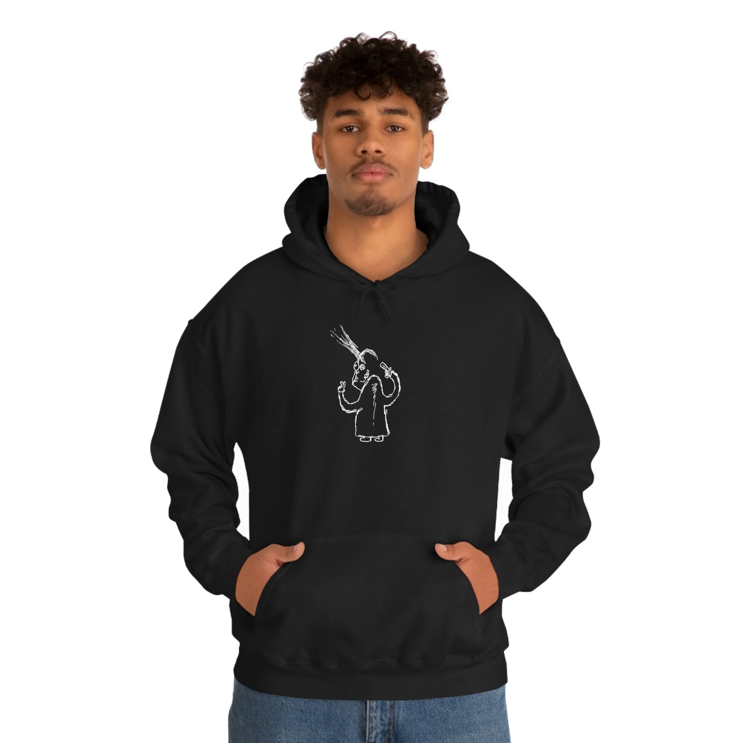 The Sad Professor Black Hoodie