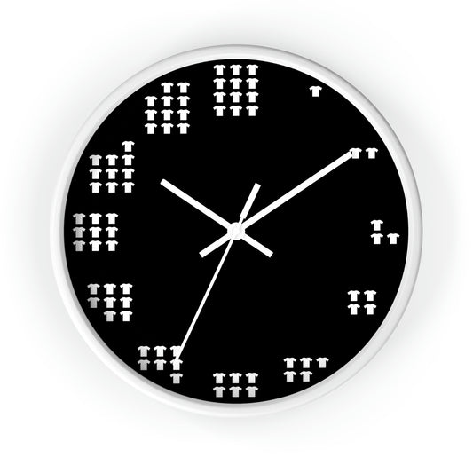 White Shirt Clock